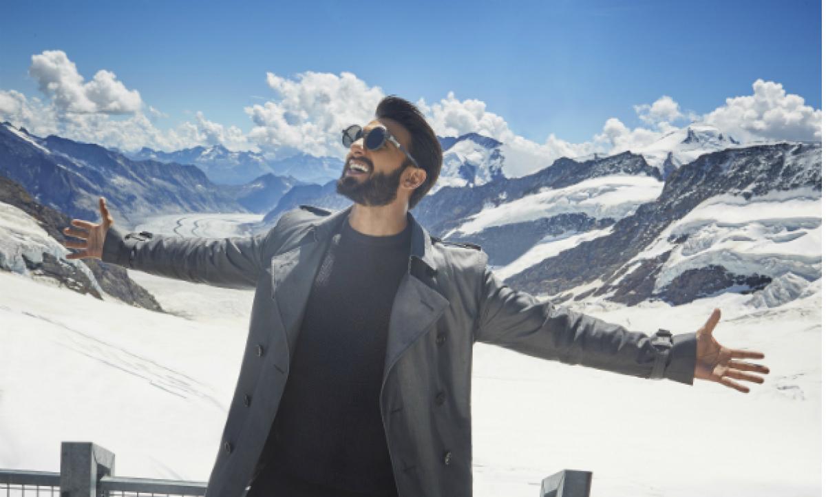 Ranveer Singh becomes the Indian Brand ambassador for Switzerland Tourism